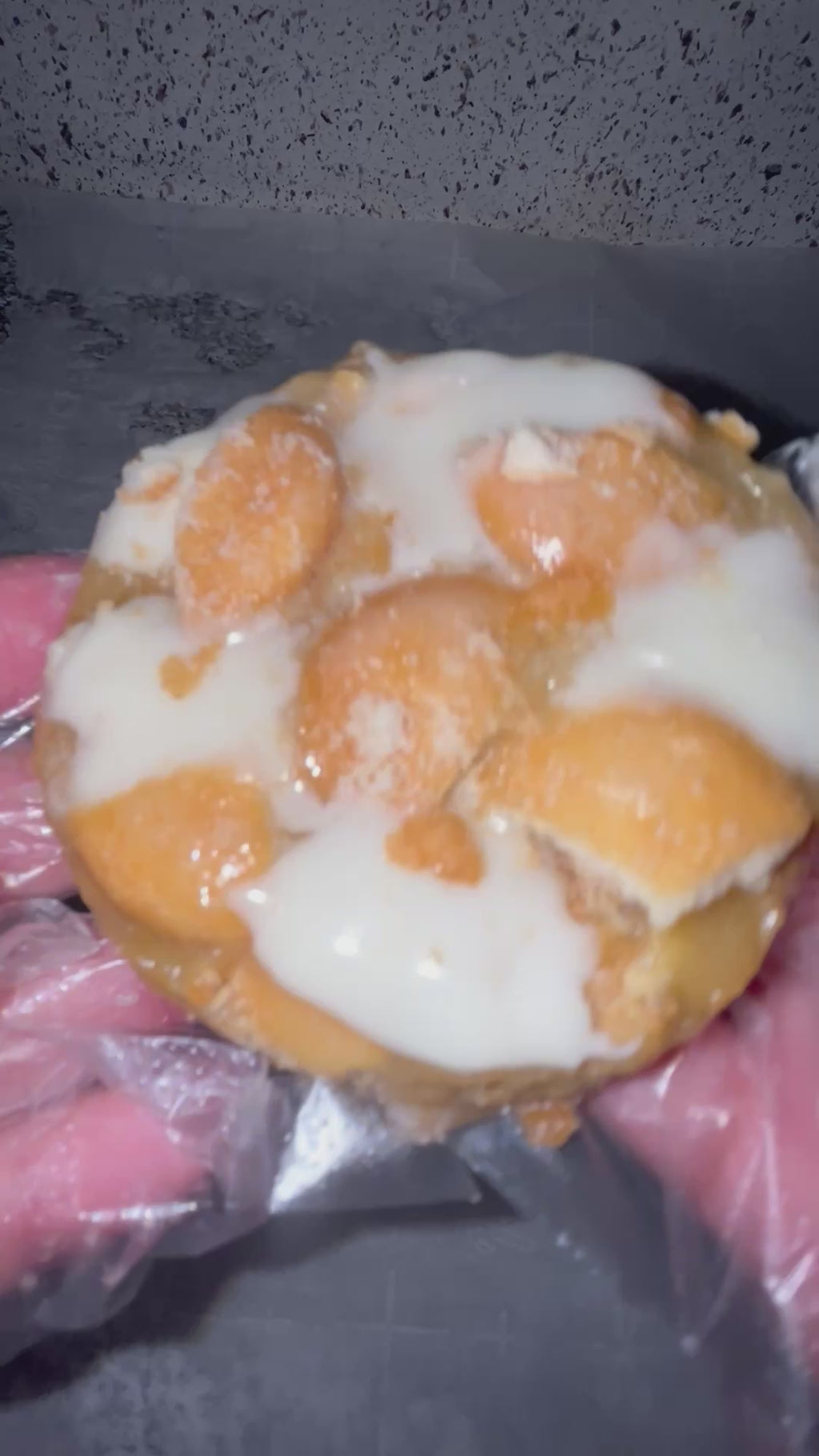 Banana pudding cookies , Half a dozen