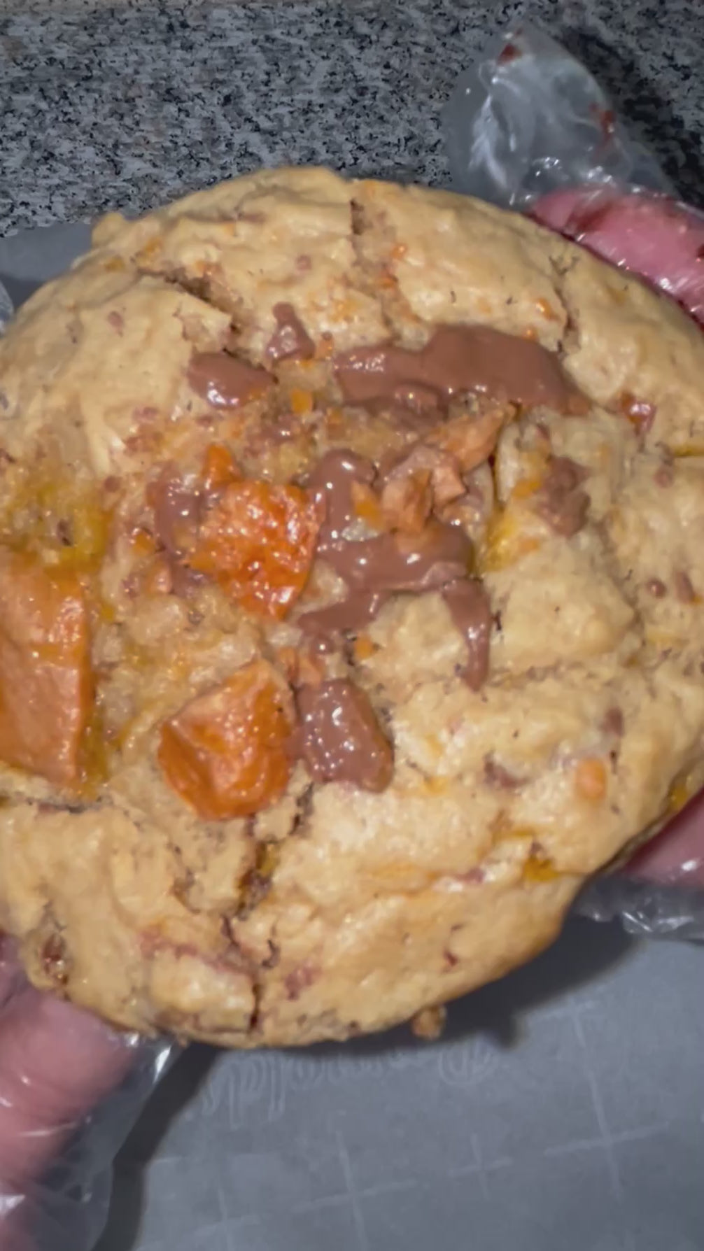 Butterfinger  Half Dozen Cookies